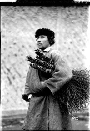 Russian Volhynian peasant Nnear Wladimir Wolinsky, probably in the area around the village of Pawlowicze, Russia, Volhynia; photographer: Kriegsvermessung 4. Copyright: xpiemagsx ausnl080421-1195 !ACHTUNG AUFNAHMEDATUM GESCHÄTZT!