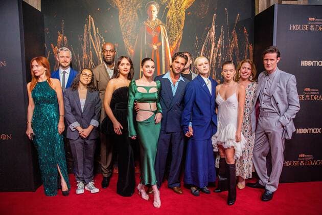 Bilder des Jahres 2022, Entertainment 08 August Entertainment Themen der Woche KW32 Entertainment Bilder des Tages 2022-08-11 21:07:55 AMSTERDAM - The cast and creatives of the new HBO Max series House of the Dragon during its European premiere. ANP WESLEY DE WIT netherlands out - belgium out *** 2022 08 11 21 07 55 AMSTERDAM The cast and creatives of the new HBO Max series House of the Dragon during its European premiere ANP WESLEY DE WIT netherlands out belgium out  Copyright: xx x452948430x originalFilename: 452948430.jpg