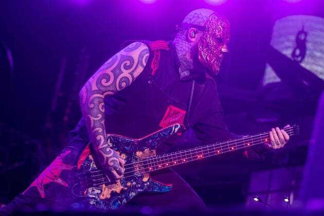 Entertainment Themen der Woche KW32 11.08.2022. Tallinn. American metal band Slipknot We Are Not Your Kind tour, with their only show in the Baltics took place in Tallinn. Jinjer from Ukraine served as an opening act band. Photo Eero Vabamägi, Postimees Tallinn Harjumaa Estonia 1EV11AUG22E3  Copyright: xEeroxVabamägix Slipknot