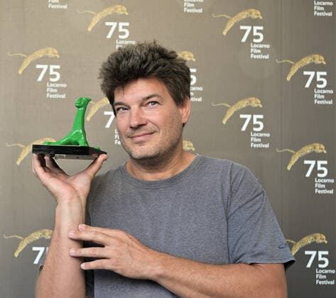 Locarno, Swiss Locarno Film Festival 2022 Award Ceremony photocall Nikolaus Geyrhalter award Green Pardo WWF In the picture: Nikolaus Geyrhalter director Green Pardo WWF  Copyright: xNickxZonnax xipa-agency.netx xNickxZonnax