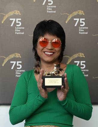 Locarno, Swiss Locarno Film Festival 2022 Award Ceremony Palmares photocall In the picture: Wara director Pardino Oro Swiss Life for the Best International Leopards of Tomorrow  Copyright: xNickxZonnax xipa-agency.netx xNickxZonnax