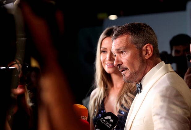 Entertainment Themen der Woche KW32 Entertainment Bilder des Tages August 14, 2022: August 14, 2022 (Marbella, Malaga) Antonio Banderas at the thirteenth Starlite gala accompanied by his girlfriend Nicole Kimpel - ZUMAc161 20220814_zap_c161_029 Copyright: xLorenzoxCarnerox