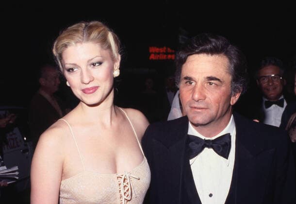 Peter Falk and Shera Danese Circa 1980 s Copyright: xRalphxDominguez MediaPunchx