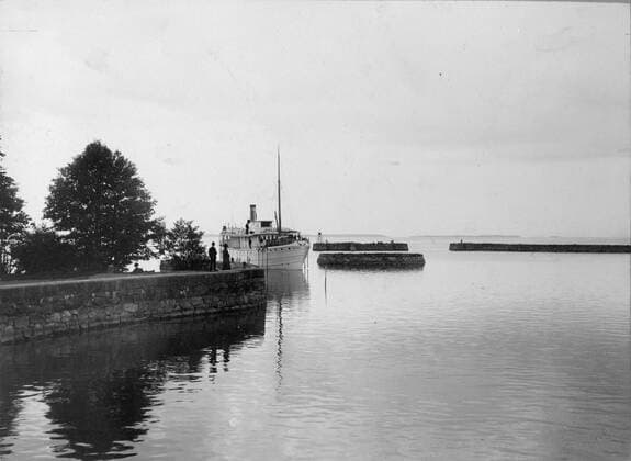 The steam boat pallet at the inlet to the Göta Canal from Vänern. Copyright: xpiemagsx teckn030421-13659 !ACHTUNG AUFNAHMEDATUM GESCHÄTZT!