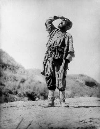 Man from Uzbekistan 8253195 15.07.1924 On the way to Tashkent, Uzbekistan. Zelma Uzbekistan  Copyright: xZelmax