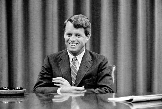 January, 1963, Washington, District of Columbia, USA: U.S. Attorney General Robert Kennedy during Interview. - Warren K. Leffler, U.S. News & World Report Magazine Photograph Collection. Washington USA - ZUMAOcto 19630115_mda_g145_1342 Copyright: xJTxVintagex