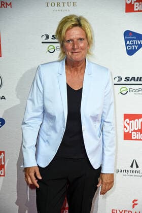 Claudia Neumann beim SPORT BILD-Award 2022 in der Fischauktionshalle in Hamburg am 22.08.2022