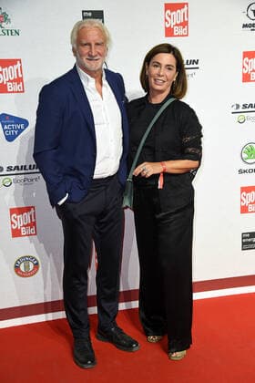 Entertainment Bilder des Tages Rudi Völler mit Ehefrau Sabrina Völler beim SPORT BILD-Award 2022 in der Fischauktionshalle in Hamburg am 22.08.2022
