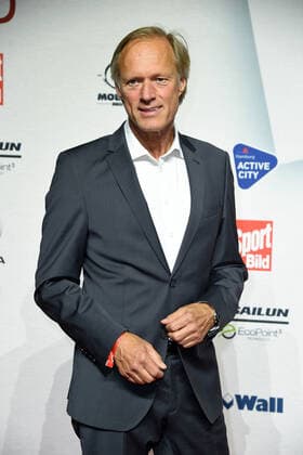 Gerhard Delling beim SPORT BILD-Award 2022 in der Fischauktionshalle in Hamburg am 22.08.2022