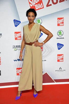 Malaika Mihambo beim SPORT BILD-Award 2022 in der Fischauktionshalle in Hamburg am 22.08.2022