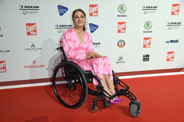 Kristina Vogel beim SPORT BILD-Award 2022 in der Fischauktionshalle in Hamburg am 22.08.2022