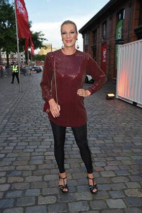 Maria Höfl-Riesch beim SPORT BILD-Award 2022 in der Fischauktionshalle in Hamburg am 22.08.2022