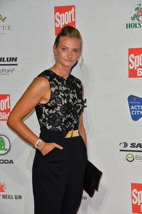 Alexandra Popp (Fußballnationalspielerin VfL Wolfsburg) bei Ankunft zu der Verleihung des SPORT BILD Awards in der Fischauktionshalle in Hamburg am 22.08.2022