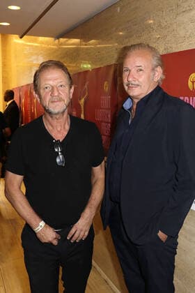 Soenke Wortmann und Leander Hausmann bei der Verleihung vom Ernst-Lubitsch-Preis am 23.08.2022 in Berlin Ernst-Lubitsch-Preis Verleihung 2022 in Berlin