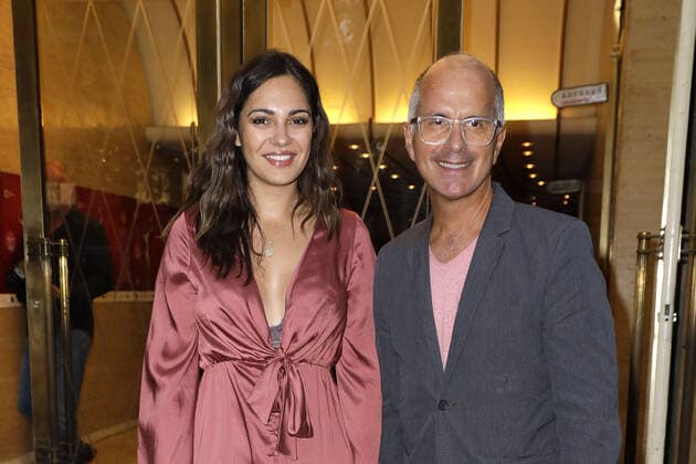 Nilam Farooq und Christoph Maria Herbst, die beiden Preisträger bei der Verleihung vom Ernst-Lubitsch-Preis am 23.08.2022 in Berlin Ernst-Lubitsch-Preis Verleihung 2022 in Berlin