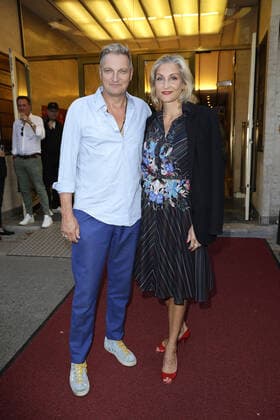 Stefan Jürgens und Boriana Rosenmüller bei der Verleihung vom Ernst-Lubitsch-Preis am 23.08.2022 in Berlin Ernst-Lubitsch-Preis Verleihung 2022 in Berlin