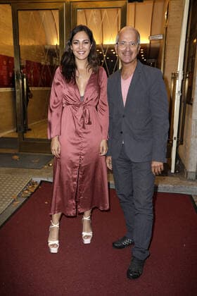 Nilam Farooq und Christoph Maria Herbst, die beiden Preisträger bei der Verleihung vom Ernst-Lubitsch-Preis am 23.08.2022 in Berlin Ernst-Lubitsch-Preis Verleihung 2022 in Berlin