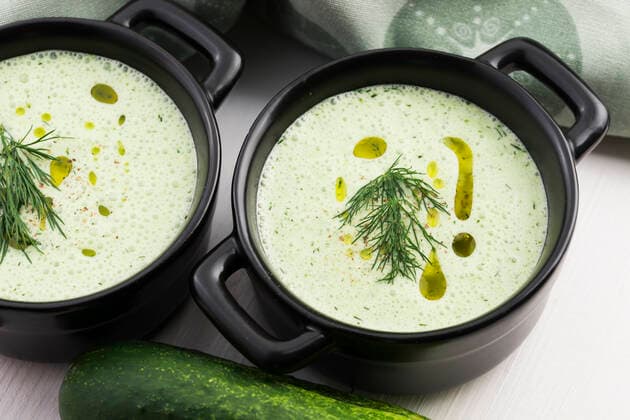 Tarator, bulgarian sour milk soup , 19151550.jpg, soup, bulgarian, dish, cold, meal, table, natural, bowl, organic, dill, course, yogurt, nuts, summer, garlic, hash, spoon, wood, healthy, cucumbers, walnuts, tarator, cuisine, jug, first, wooden, cooking, food,