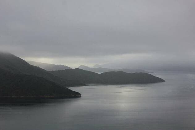  Coast line in the Marlborough Sounds on a cloudy day., Coast line in the Marlborough Sounds on a cloudy day., 04.03.2021, Copyright: xPerretenx Panthermedia29680555.jpg