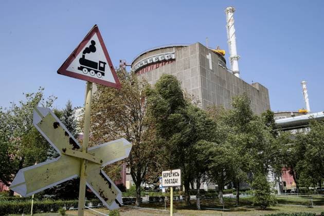 News Themen der Woche KW34 News Bilder des Tages Ukraine Russia Military Operation Nuclear Plant 8259034 23.08.2022 The view shows the 1st reactor of the Zaporizhzhia nuclear power plant, as Russia s military operation in Ukraine continues, in Energodar, Zaporizhzhia region, Ukraine. Konstantin Mihalchevskiy Sputnik Energodar Zaporizhzhia region Ukraine  Copyright: xKonstantinxMihalchevskiyx