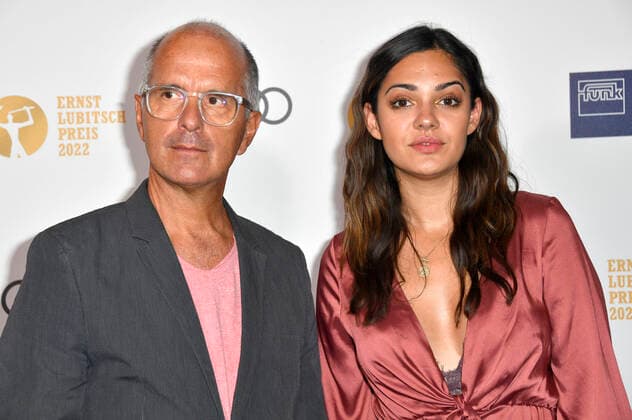Christoph Maria Herbst und Nilam Farooq bei der 64. Verleihung vom Ernst-Lubitsch-Preis 2022 in der Astor Film Lounge. Berlin, 23.08.2022