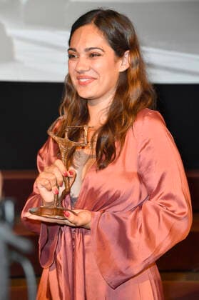 Nilam Farooq bei der 64. Verleihung vom Ernst-Lubitsch-Preis 2022 in der Astor Film Lounge. Berlin, 23.08.2022