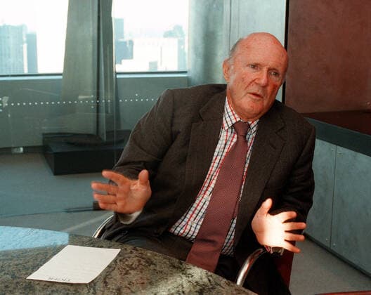 Julian Robertson dies at 90 Julian Robertson, manager of the Tiger Fund photographed in his New York City office on December 17, 1997. (  FrancesxM.xRoberts