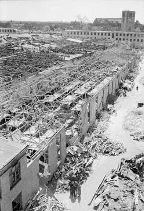 Nürnberg, Royal Air Force Bomber Command, 1942-1945 Copyright: xpiemagsx airministryww2pie13032022-1271 !ACHTUNG AUFNAHMEDATUM GESCHÄTZT!