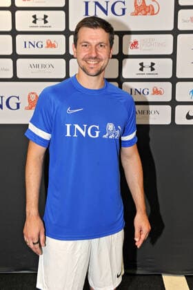 Champions for Charity. Timo Boll anläßlich des Benefiz-Fussballspieles Champions for Charity - Das Benefiz-Fussballspiel zu Ehren von Michael Schumacher am 24.08.2022 im Deutsche Bank Park, Frankfurt Main. 20220824MWI40019