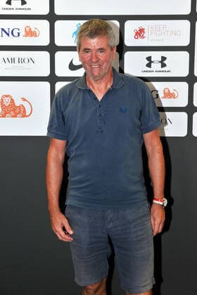 Champions for Charity. Friedhelm Funkel anläßlich des Benefiz-Fussballspieles Champions for Charity - Das Benefiz-Fussballspiel zu Ehren von Michael Schumacher am 24.08.2022 im Deutsche Bank Park, Frankfurt Main. 20220824MWI39761