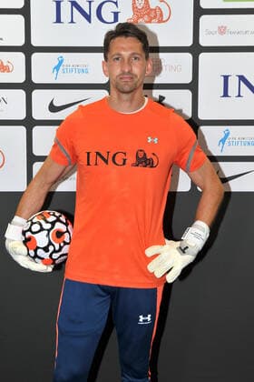 Champions for Charity. Rene Adler anläßlich des Benefiz-Fussballspieles Champions for Charity - Das Benefiz-Fussballspiel zu Ehren von Michael Schumacher am 24.08.2022 im Deutsche Bank Park, Frankfurt Main. 20220824MWI39640
