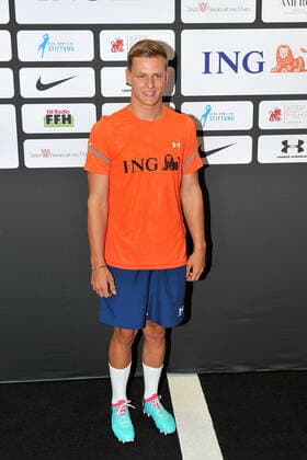 Champions for Charity. Mick Schuhmacher anläßlich des Benefiz-Fussballspieles Champions for Charity - Das Benefiz-Fussballspiel zu Ehren von Michael Schumacher am 24.08.2022 im Deutsche Bank Park, Frankfurt Main. 20220824MWI39667