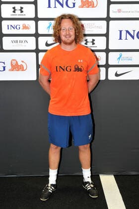 Champions for Charity. Michael Schulte anläßlich des Benefiz-Fussballspieles Champions for Charity - Das Benefiz-Fussballspiel zu Ehren von Michael Schumacher am 24.08.2022 im Deutsche Bank Park, Frankfurt Main. 20220824MWI39851