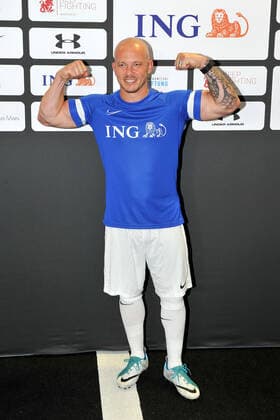 Champions for Charity. Fabian Hambüchen anläßlich des Benefiz-Fussballspieles Champions for Charity - Das Benefiz-Fussballspiel zu Ehren von Michael Schumacher am 24.08.2022 im Deutsche Bank Park, Frankfurt Main. 20220824MWI39806