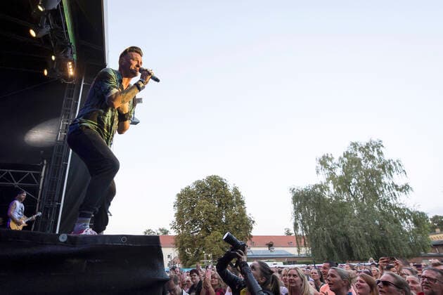 Ben Zucker live beim Citadel Music Festival auf der Zitadelle Spandau. Berlin, 25.08.2022
