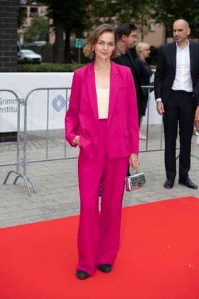 Luise HEYER, Schauspielerin, Preistraegerin Fiktion fuer ,,Geliefert,,, Roter Teppich, Red Carpet Show, Ankunft, arrival, 58. Verleihung des Adolf-Grimme-Preises Adolf-Grimme-Preis Grimmepreis in Marl, 26.08.2022. Â