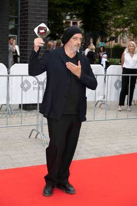 Torsten. STRAETER, Comedian, Preistraeger Unterhaltung fuer Chez Kroemer, Roter Teppich, Red Carpet Show, Ankunft, arrival, 58. Verleihung des Adolf-Grimme-Preises Adolf-Grimme-Preis Grimmepreis in Marl, 26.08.2022. Ã‚