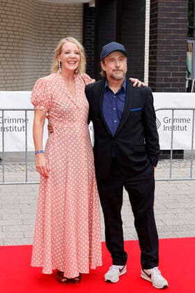 Schauspielerin Katrin Wichmann und Schauspieler Bjarne Mädel bei der 58. Verleihung des Grimme Preises 2022 im Theater der Stadt Marl. Marl, 26.08.2022 NRW Deutschland Copyright: xChristophxHardtx