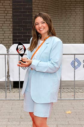 Redakteurin Marlene Schittenhelm bei der 58. Verleihung des Grimme Preises 2022 im Theater der Stadt Marl. Marl, 26.08.2022 NRW Deutschland Copyright: xChristophxHardtx