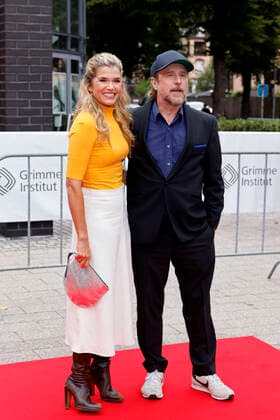 Schauspielerin Anke Engelke und Schauspieler Bjarne Mädel bei der 58. Verleihung des Grimme Preises 2022 im Theater der Stadt Marl. Marl, 26.08.2022 NRW Deutschland Copyright: xChristophxHardtx