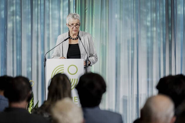 Carola Lentz, Praesidentin des Goethe-Instituts, aufgenommen im Rahmen der Verleihung der Goethe-Medaille in Weimar, 28.08.2022. Weimar Deutschland