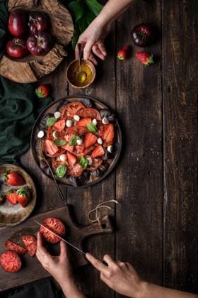 fruchtig,sommerlich,tomatensalat,salat *** fruity,summer,tomato salad,fruities,summers,tomato salads 539-fik
