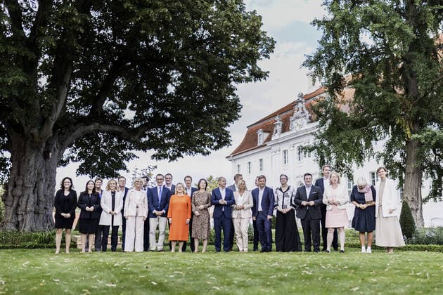 Bilder des Jahres 2022, News 08 August News Themen der Woche KW35 News Bilder des Tages Mitglieder der Bundesregierung, aufgenommen im Rahmen der Kabinettsklausur der Bundesregierung im Schloss Meseberg, 30.08.2022. Meseberg Deutschland *** Members of the Federal Government, taken at the Cabinet meeting of the Federal Government at Meseberg Castle, 30 08 2022 Meseberg Germany Copyright: xFlorianxGaertner photothek.dex