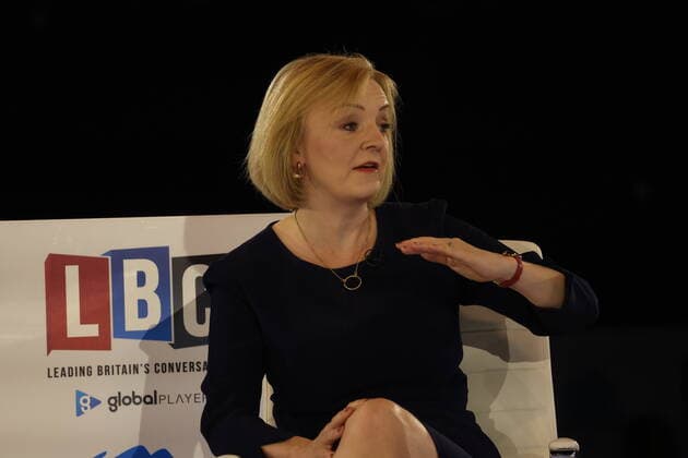 . 31 08 2022. London, United Kingdom. Conservative Party leadership hustings Wembley. The twelfth and final Conservative leadership election hustings between Liz Truss & Rishi Sunak, held in Wembley in partnership with LBC, hosted by Nick Ferrari.  xMartynxWheatleyx xi-Imagesx IIM-23722-0006
