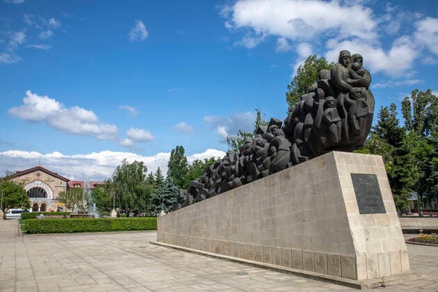 The Train of Pain Memorial to Victims of Stalinist repression in Chisinau, Moldova. Dedicated to Victims of Communism. Godongxxxxxcontact@godong-photo.com 971_11_md653478b