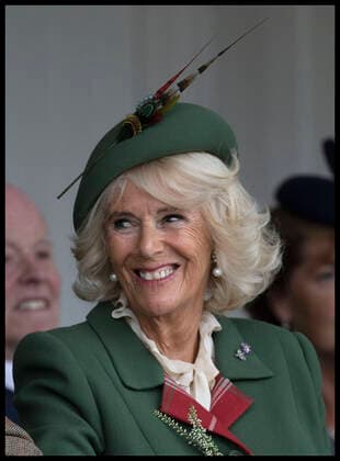 . 03 09 2022. Braemar , United Kingdom. Prince Charles and Camilla , Duchess of Cornwall at the Braemar Gathering in Scotland, United Kingdom.  xStephenxLockx xi-Imagesx IIM-23724-0033