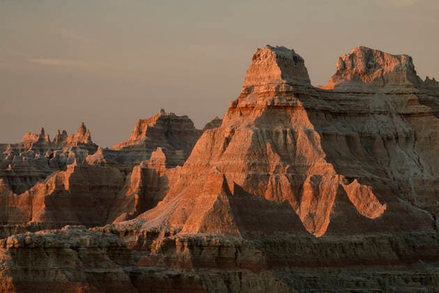 Creative Highlights World USA, Great Plains, South Dakota, Bad;ands National Park, Big Badlands Overlook 