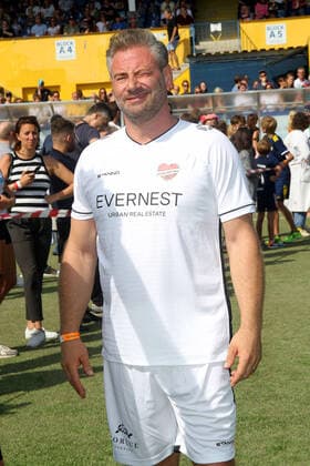 Sasha beim Benefiz Fussballspiel Kicken mit Herz zugunsten der Kinder Herzstation der Universitätsklinik Eppendorf am 4.09.2022 in Hamburg Kicken mit Herz 2022 Benefiz Fussballspiel in Hamburg