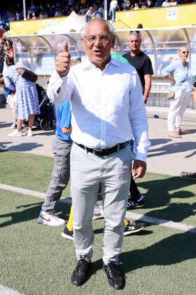 Felix Magath beim Benefiz-Fußballspiel Kicken mit Herz 2022 zu Gunsten des Herzzentrums des UKE im Stadium des SC Victoria. Hamburg, 04.09.2022