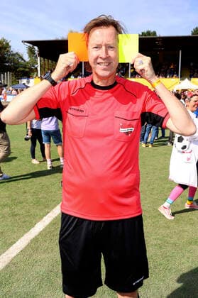 Lou Richter beim Benefiz-Fußballspiel Kicken mit Herz 2022 zu Gunsten des Herzzentrums des UKE im Stadium des SC Victoria. Hamburg, 04.09.2022